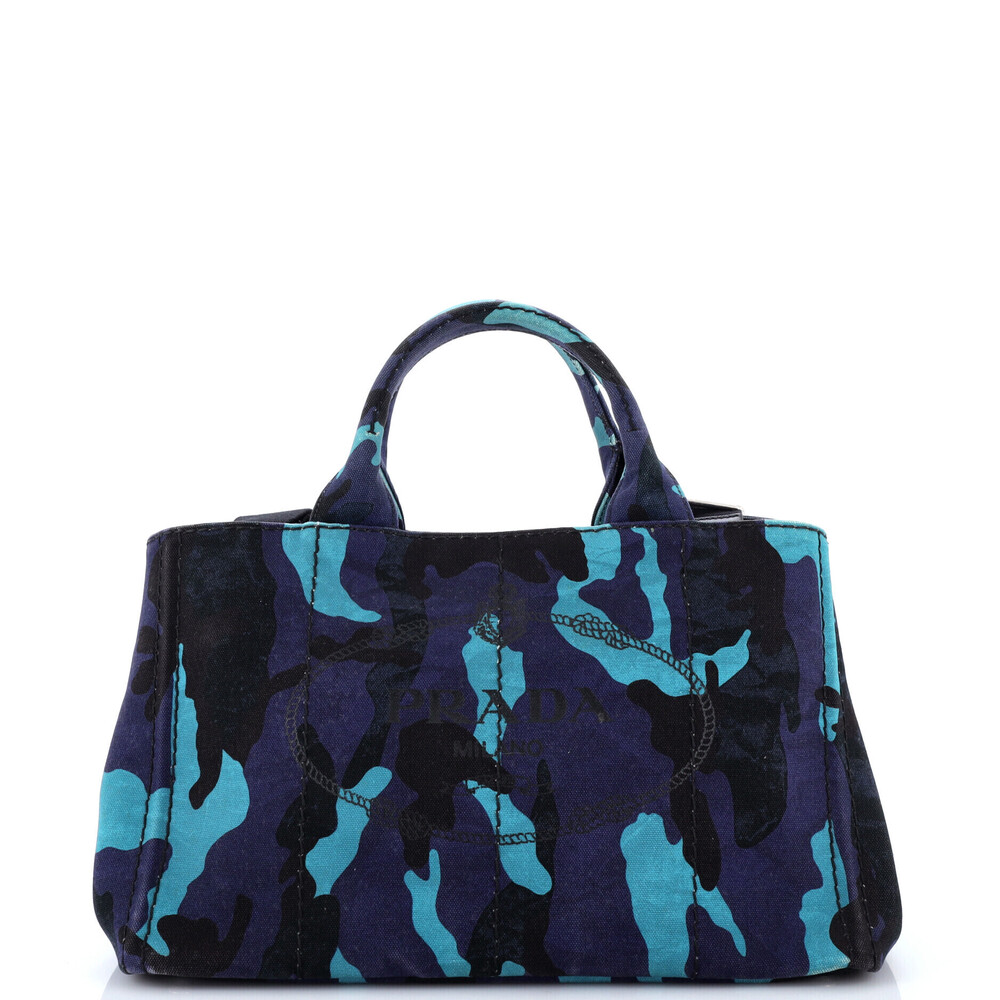 Prada Medium Canapa Convertible Tote